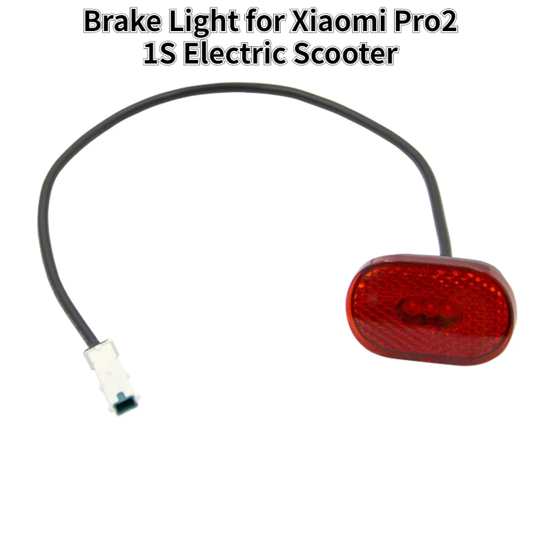 Brake Light for Xiaomi Pro2 Electric Scooter Rear Tail Lamp LED Skateboard Stoplight Fender Parts Warning Flashing Red 5V