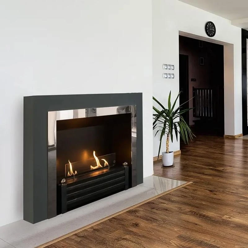 

tuya wifi ethanol burner bio kamin electric rectangular biofireplace with fireplace sounds