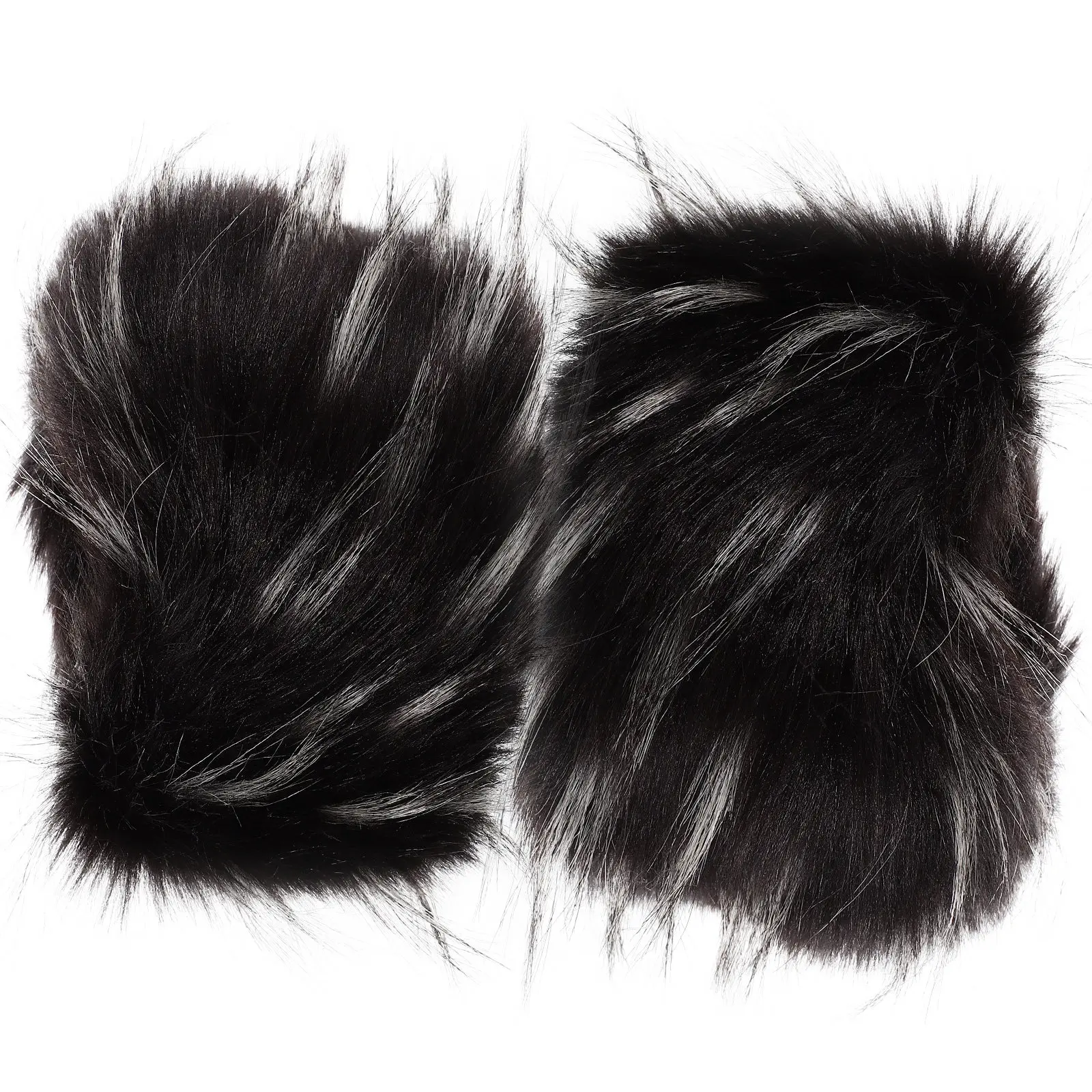 2Pcs Warm Wrist Bands Winter Wrist Cuffs Soft Safe Material Wristbands for Cold Weather Outdoor Sports and Daily Wear