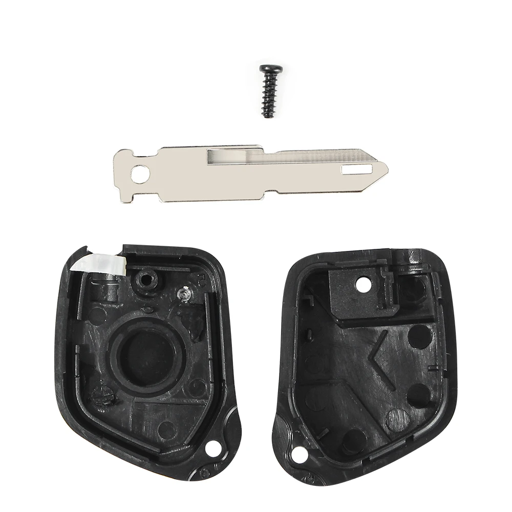 KEYYOU-carcasa para mando a distancia de coche, 1 botón, Fob para Peugeot 106, 205, 206, 306, 405, 406, reparación