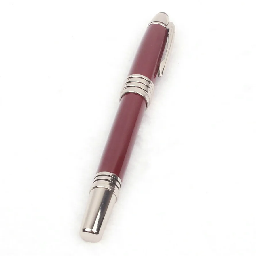 حبر جاف من ألياف الكربون باللون الأزرق الداكن JFK Pen Fountain 3-Nib System إصدار محدود من سلسلة المجمع التنفيذي