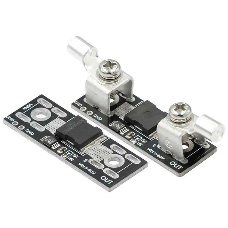 M51K-Ideal Diode Module For Solar Systems 9-80V 50A High Current For Solar Anti-Reverse Charging Protection With Binding Post