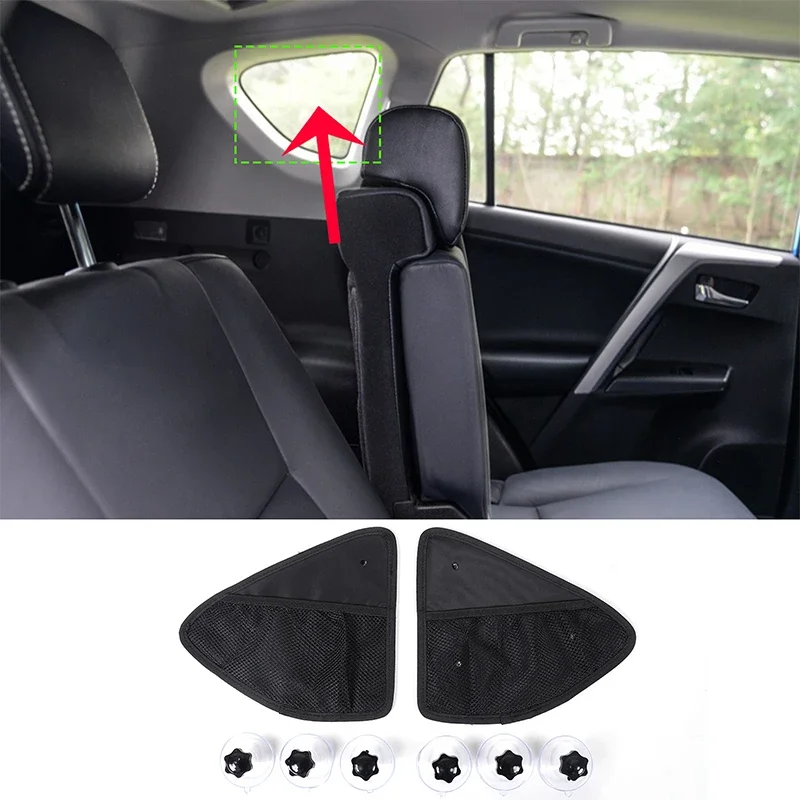 cheya Oxford Cloth Car Rear Window Storage Hanging Bag Tool Multifunctional Storage Bag for Toyota RAV4 2016 Adsorption Bag