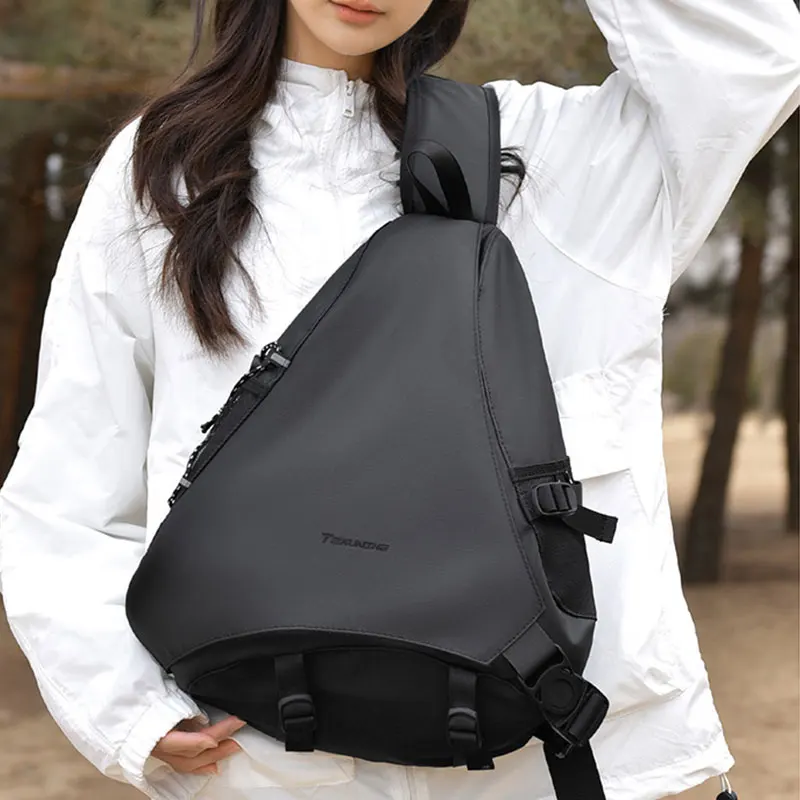 Borsa da petto da uomo alla moda Nuova borsa da viaggio per escursionismo all'aperto Borsa a tracolla da donna Borse a tracolla multifunzionali impermeabili di grande capacità