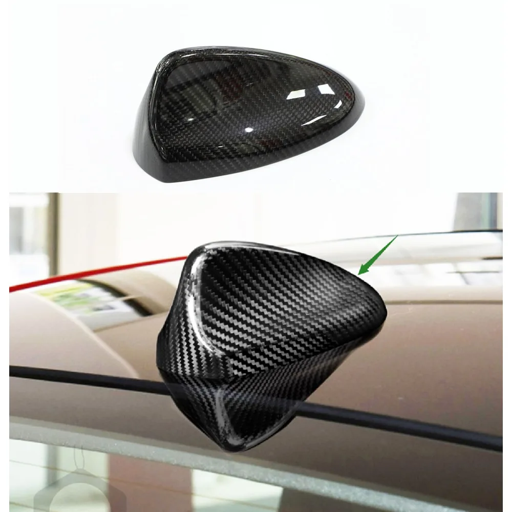 

for 2017-2023 Alfa Romeo Giulia Stelvio Real Carbon Fiber Shark Fin Antenna Cover United States