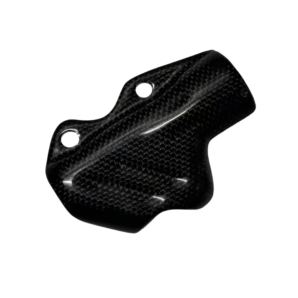 دراجة نارية ألياف الكربون الخلفية غطاء مضخة الفرامل غطاء للحماية ل Ducati Panigale V4 S R V2 899 959 1199 1299 Streetfighter V4/S #6
