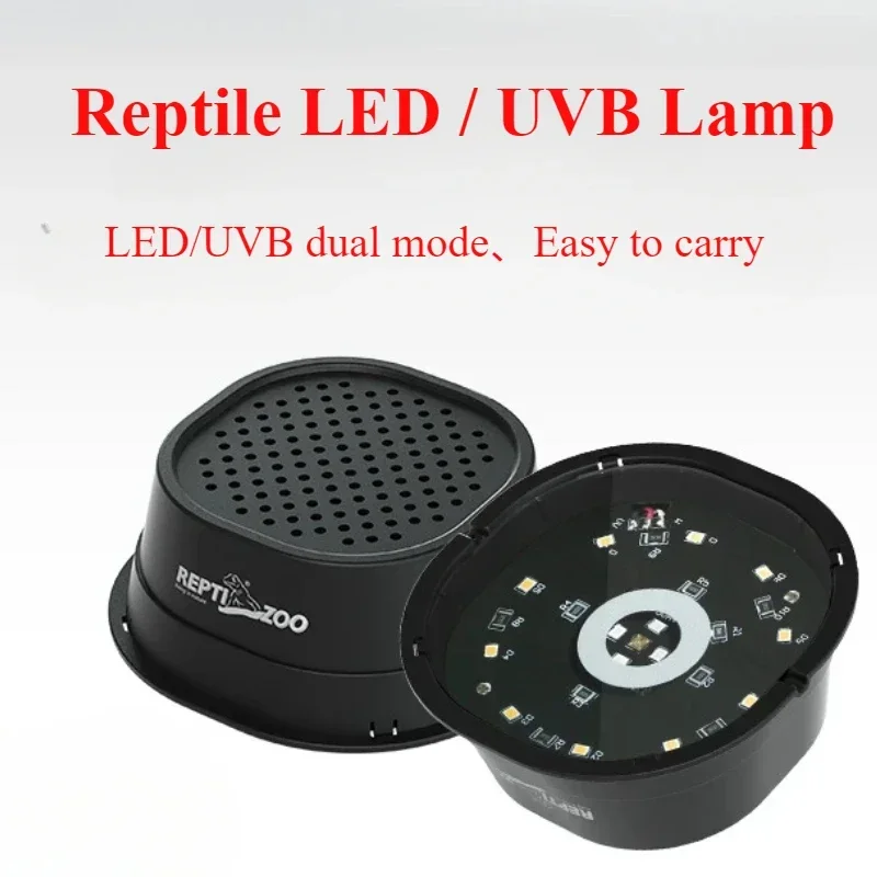 

LED/UVB Dual Mode Reptiles Light Lizard Breeding Box Lighting UVB Pet Reptile Lampfor Amphibian Snake Lamp Heat Reptiles Bulb