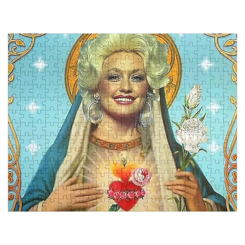 The Classic Saint Saint Women Jigsaw Puzzle Personalized Gift Married Customized Picture Custom Wooden Name Picture Puzzle