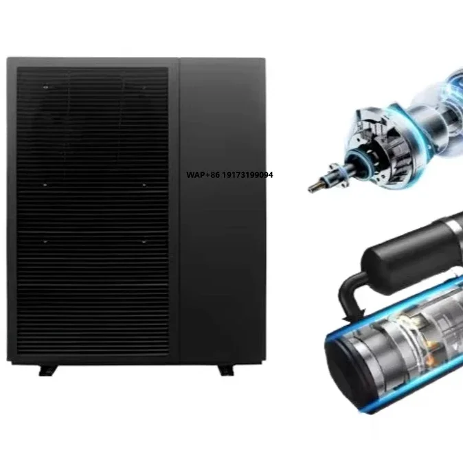 R32 DC Inverter Heat Pump With Wi-Fi High Efficiency Electric Powered for Comfortable Residential Use Durable Metal