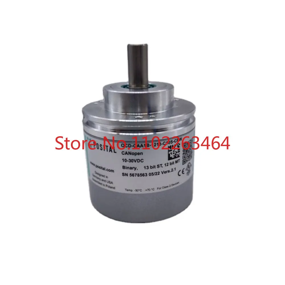 

CANOPEN Multi turns absolute encoder OCD-CAA1B-1213-C10S-CRW IP66 Solid shaft encoder