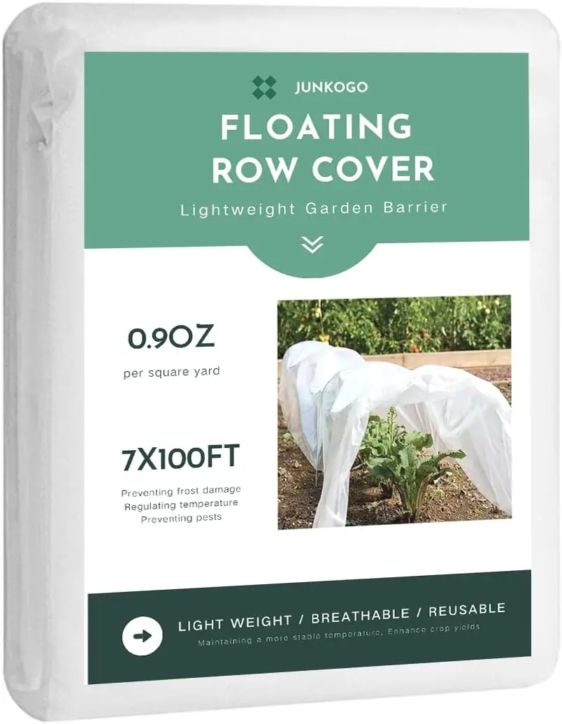 

Plant Freeze Protection Cover, 7x100ft Frost Cloth Winter Garden Blanket, Floating Row Cover for Cold Weather and Shade, Perfect
