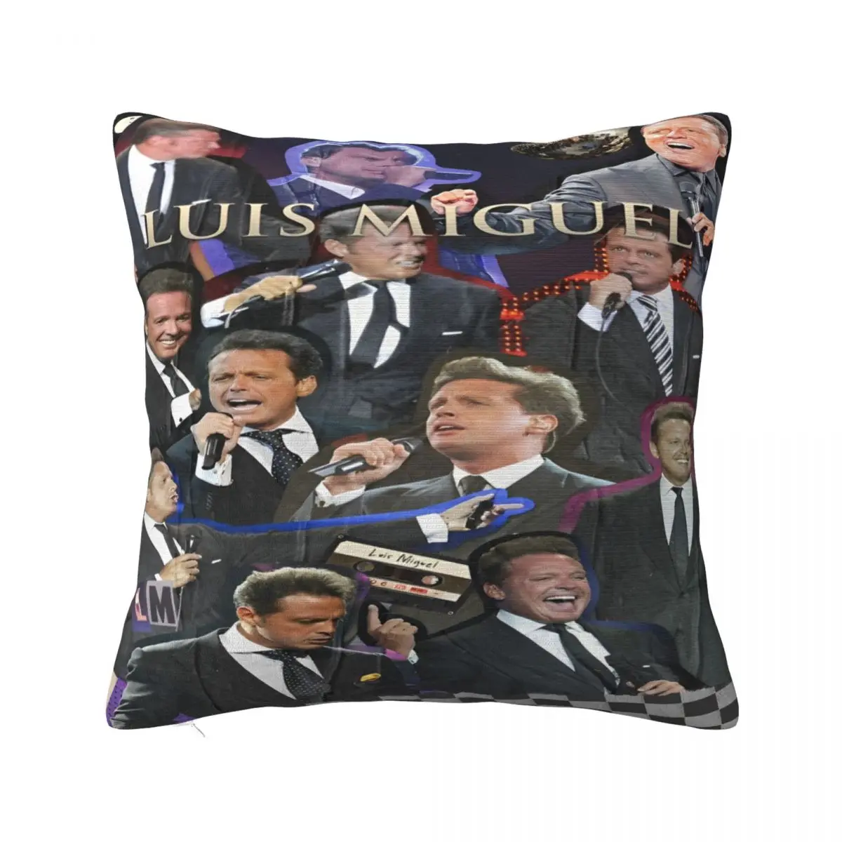 Stylish Home Luis Miguel Fan GiftDecor Pillowcase Merch Pillow Cover Zippered Multiple Sizes