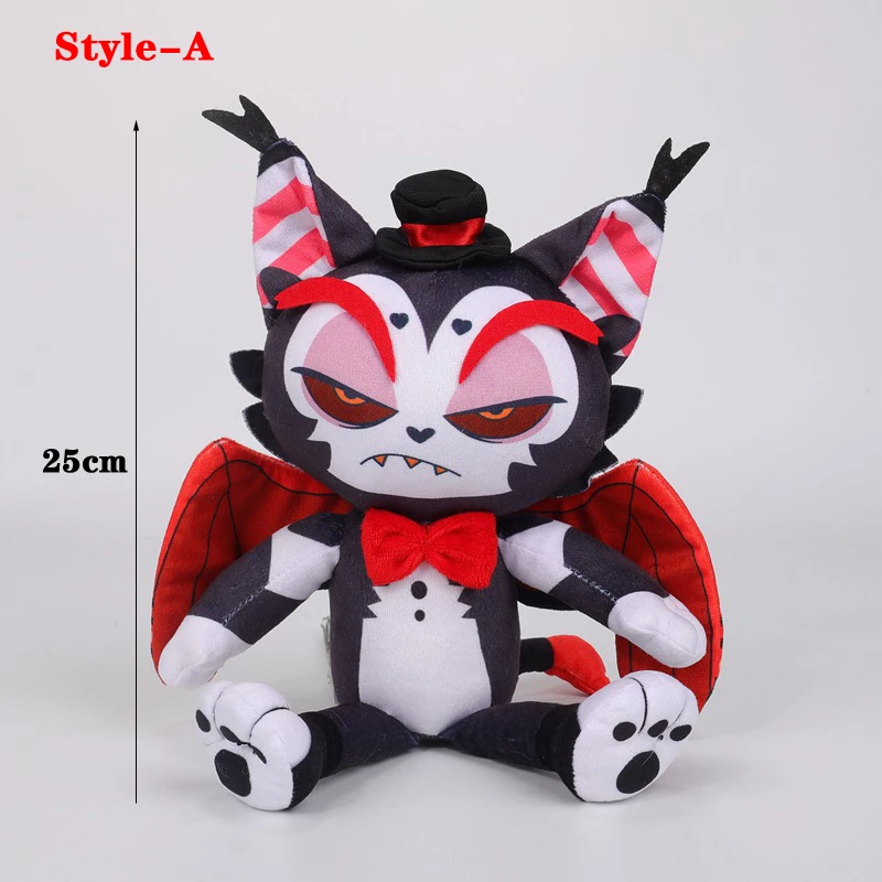 Various Styles Super Funny Animation Character Hazbin Alastor / Husk / Fat Nuggets Pig Plush Toys Anime Hotel Decor Plushie Doll