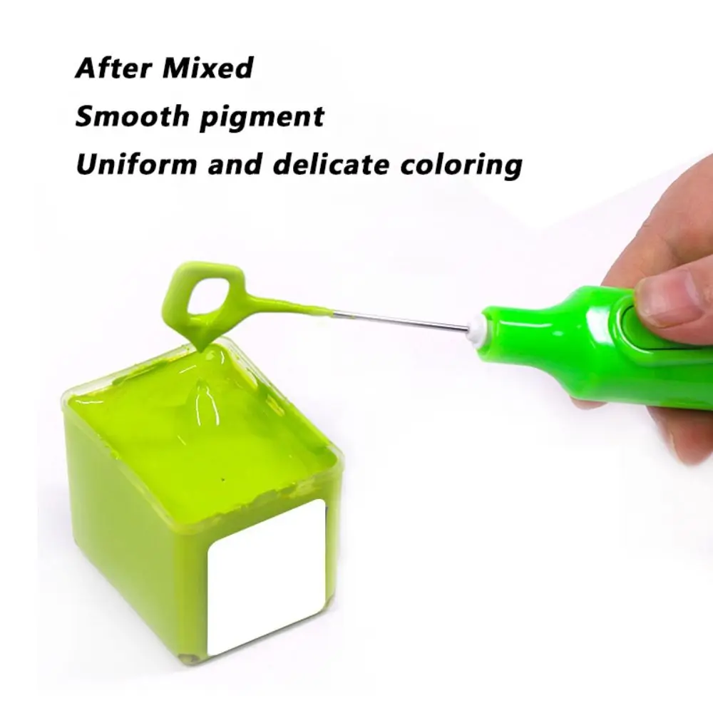 Candy Color Electric Gouache Mixer Even Paint Fast Stir Pigment Agitator Electric Power Paint Stirrer Professional Artwork