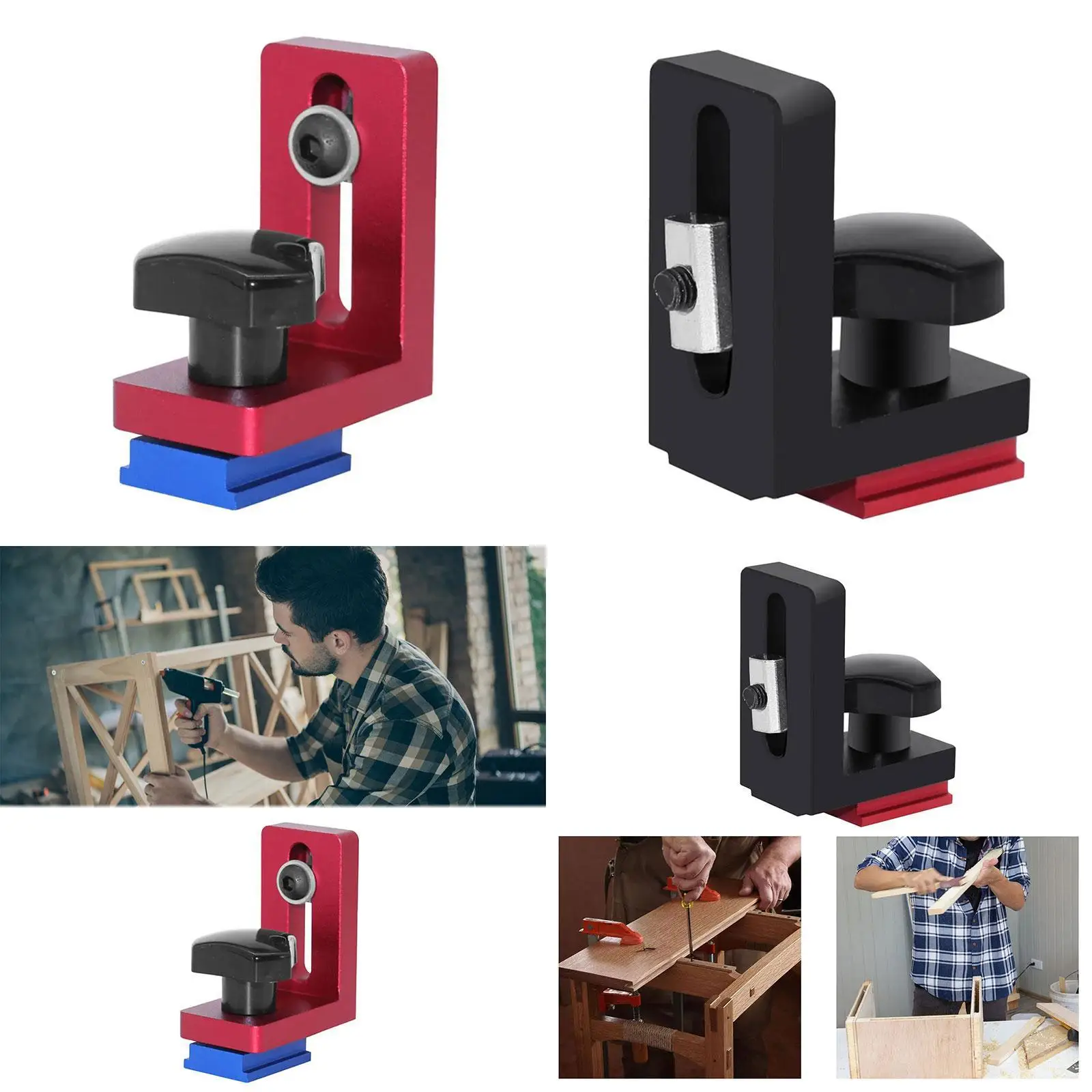 

30 Type Miter Track Stop DIY Tool for Precision Table Saw Woodworking