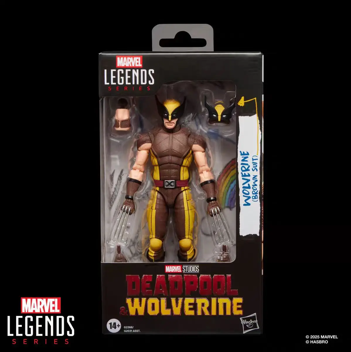 Originele Hasbro Marvel DEADPOOL/CASSANDRA NOVA/COWBOYPOOL/X-23/BLADE/WOLOVRINE (BRUIN PAK)/WOLOVRINE Anime Figuur Speelgoed - afbeelding 1