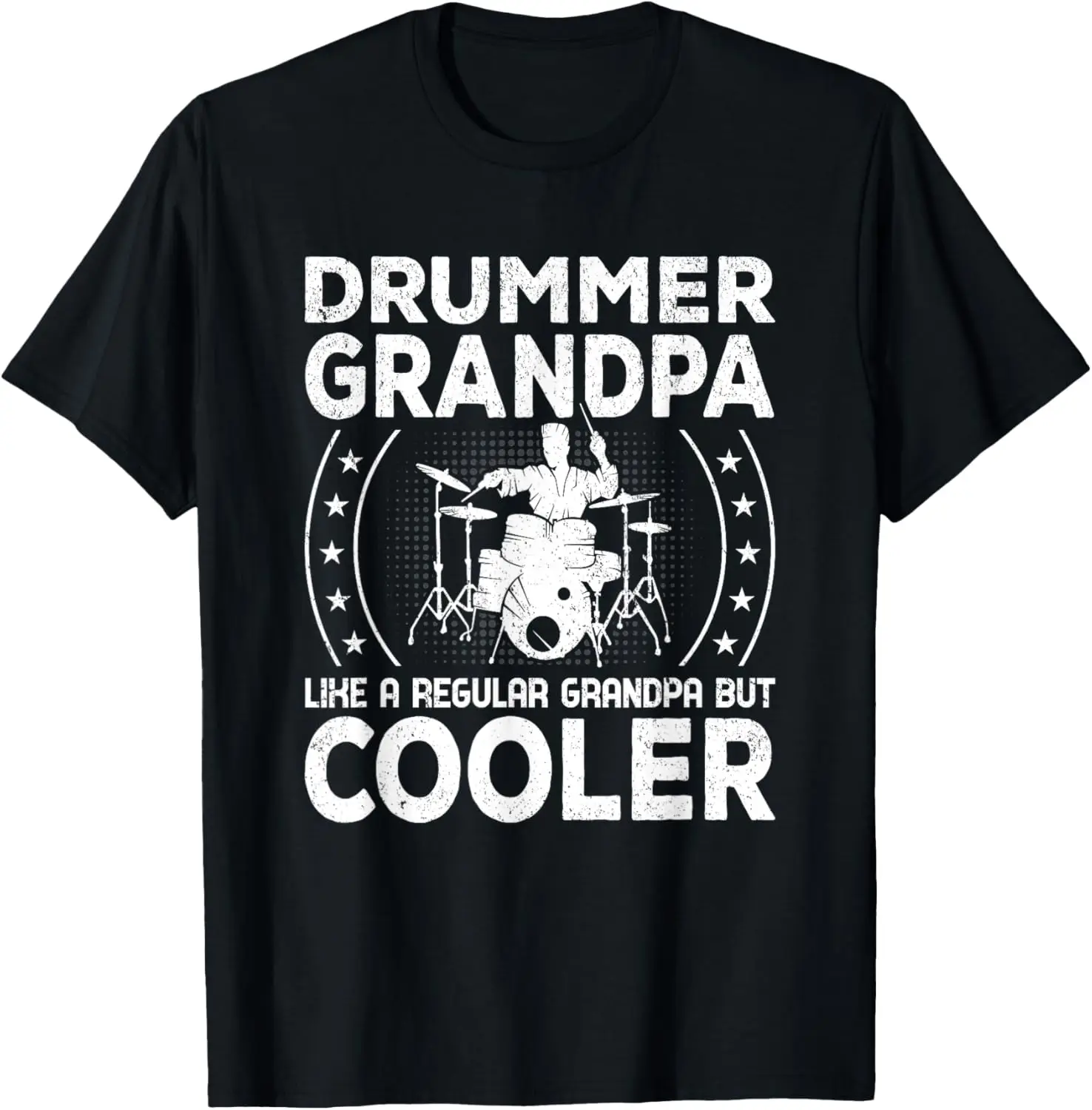 Granddad - Drummer Grandpa like a Regular Grandpa but Cooler T-Shirt