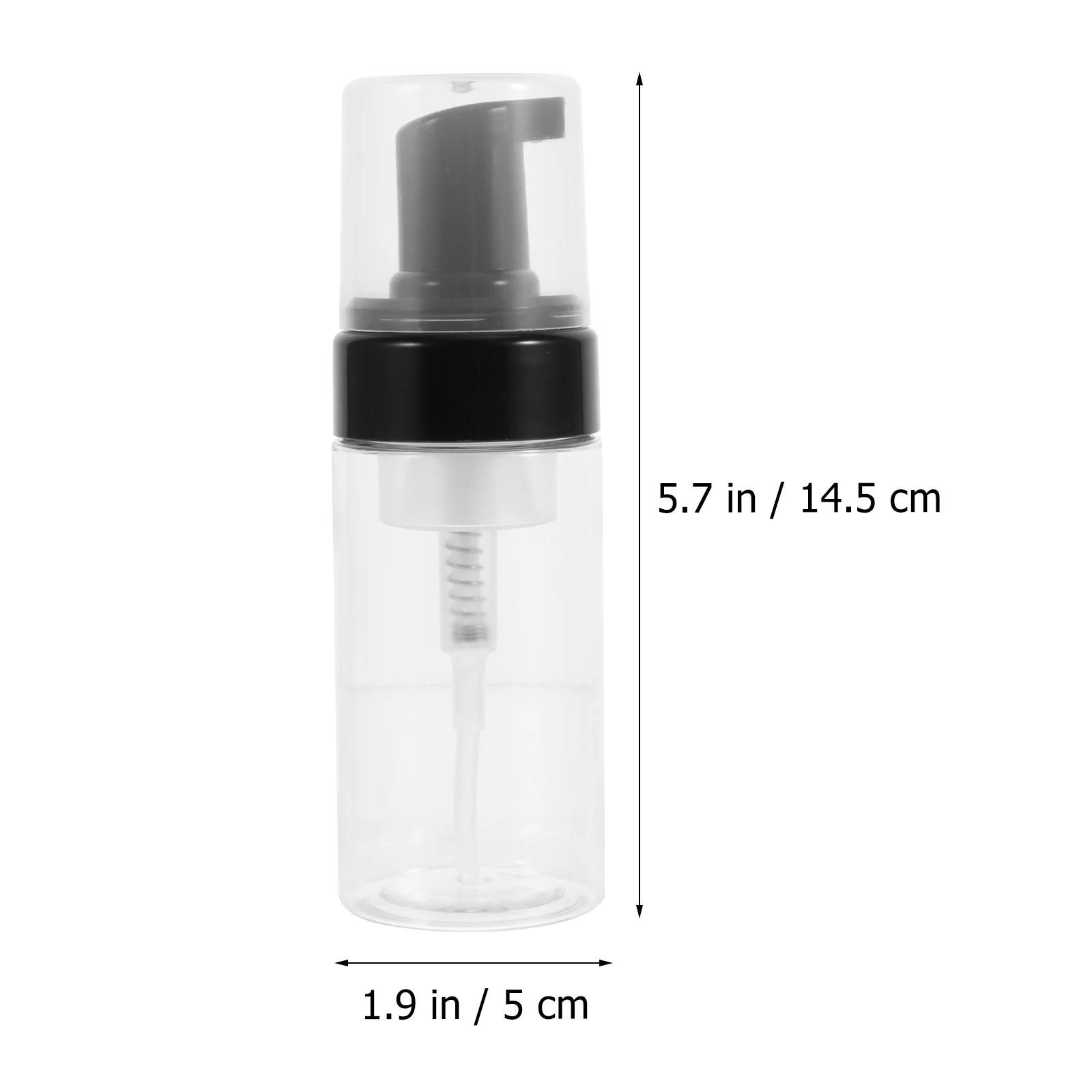 

Empty Travel Bottles PET Material Lightweight Durable Dispenser Cosmetics Holder Refillable Pump Storage Toiletry Container
