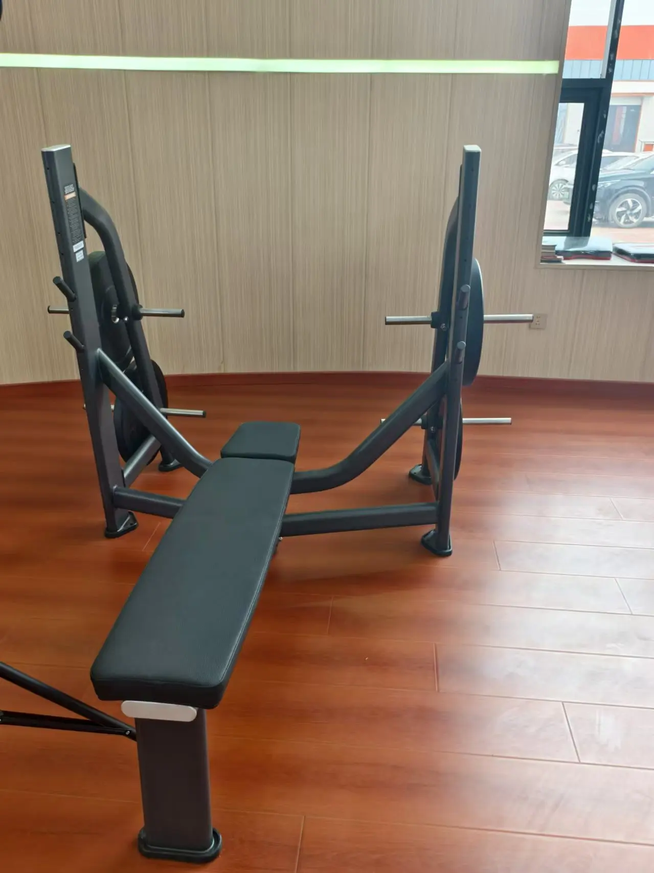مقعد تدريب القوة لمعدات صالة الألعاب الرياضية من الفولاذ التجاري