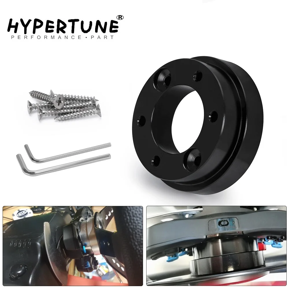 

For Logitech G29 G920 G923 13/14inch Car Accessories Steering Wheel Adapter Plate 70mm PCD Racing car game Modification HUB05BK