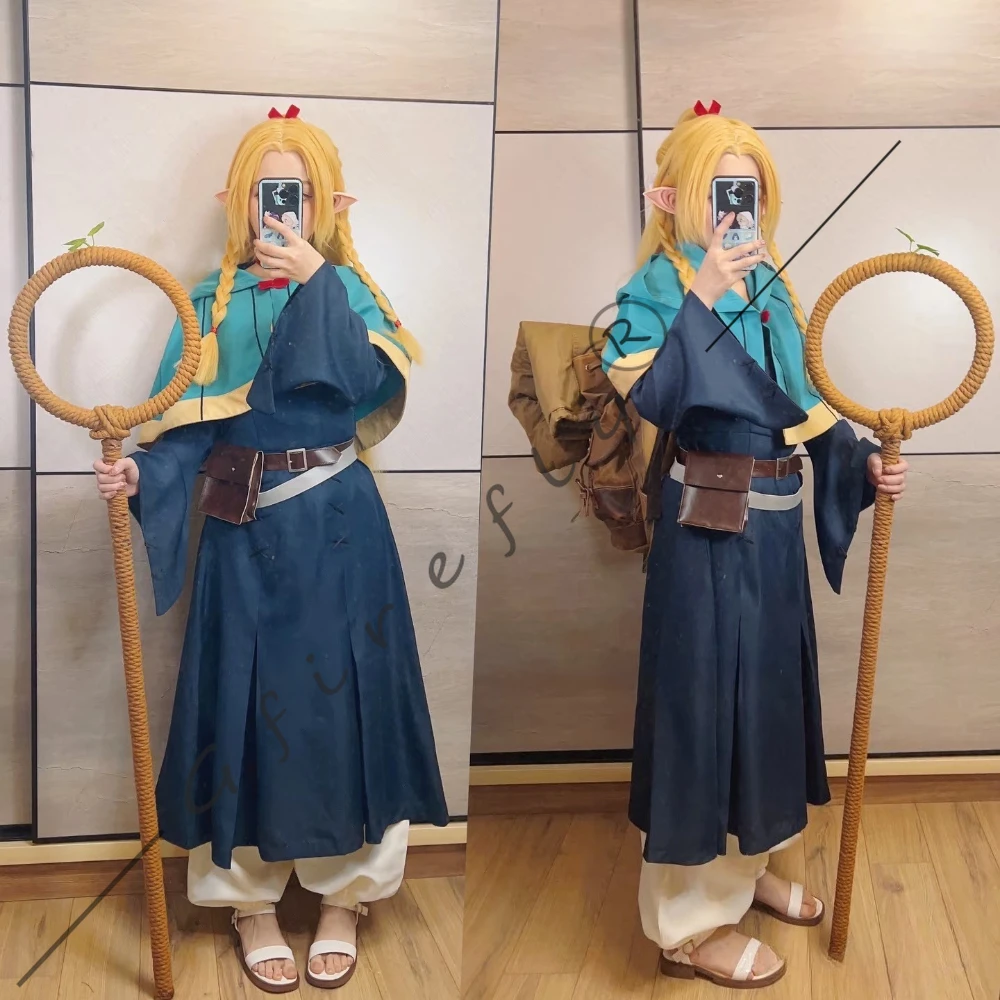 Kostium Cosplay Dungeon Meshi  – Cosplay Wig Colored recenzja i cena