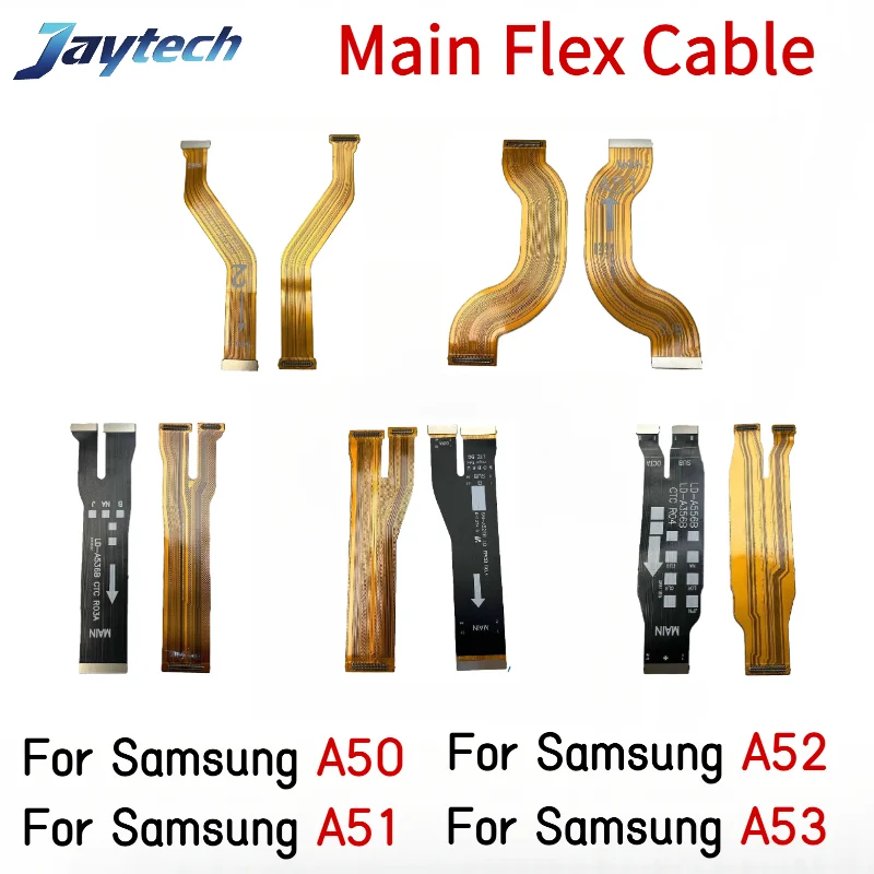 10PCS Motherboard Main Board Connection Connector Ribbon Flex Cable For Samsung Galaxy A50 A51 A52 A53 A55 A35 Replacement