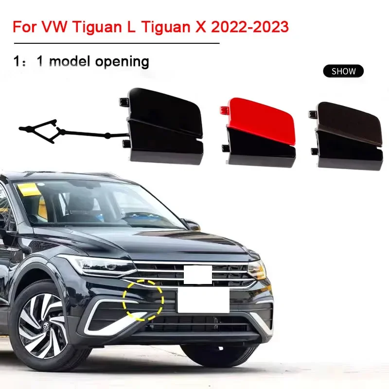 

Front Bumper Trailer Cover Bumper Trailer Hook Cover For VW Tiguan L Tiguan X 2022-2023 5NH 807 155