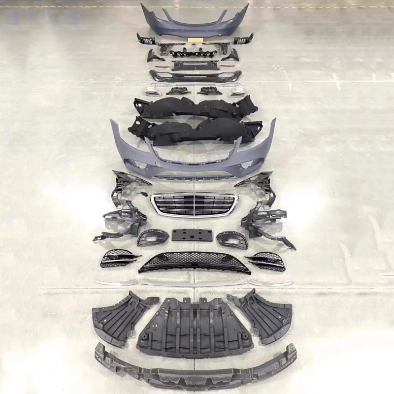 

Комплект для тюнинга Mercedes-Benz S-Class W222 S300 S320 (2014-2020) в стиле S450: передний и задний бамперы, решетка радиатора в сборе