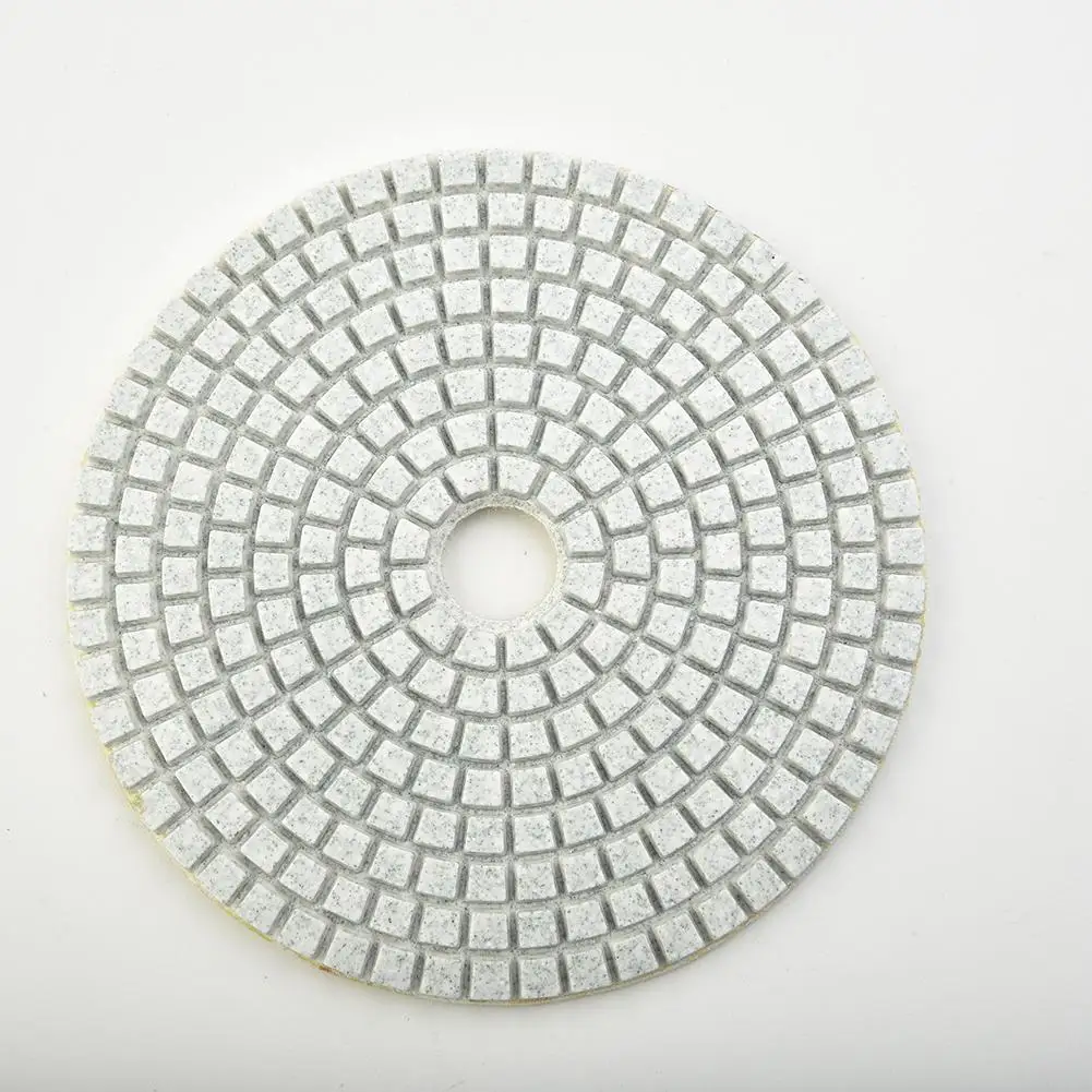 5 Inch 125mm Dry/Wet Diamond Polishing Pads Flexible Grinding Discs For Granite Diamond Water Grinding Disc Power Tools Access