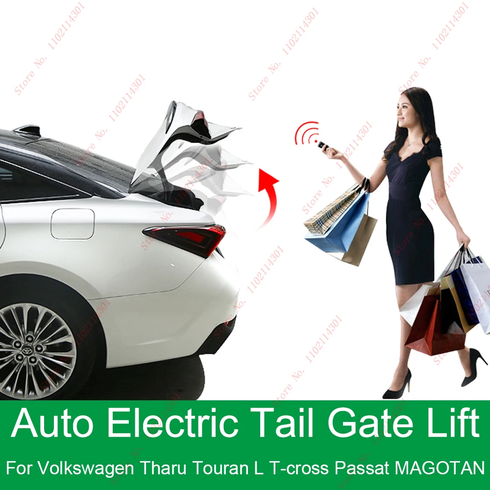 

Smart Auto Electric TailGate Lift for Volkswagen Tharu Touran T-cross Passat Control Set Height Avoid Pinch With Latch Function