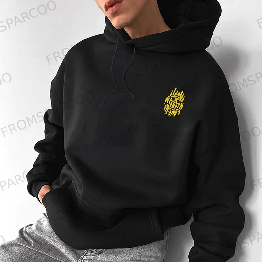 ONE PIECE Autumn and Winter Japanese Hot Blood Animation Classic Character Hoodie Men's and  Women's  Casual and Comfortable TOP