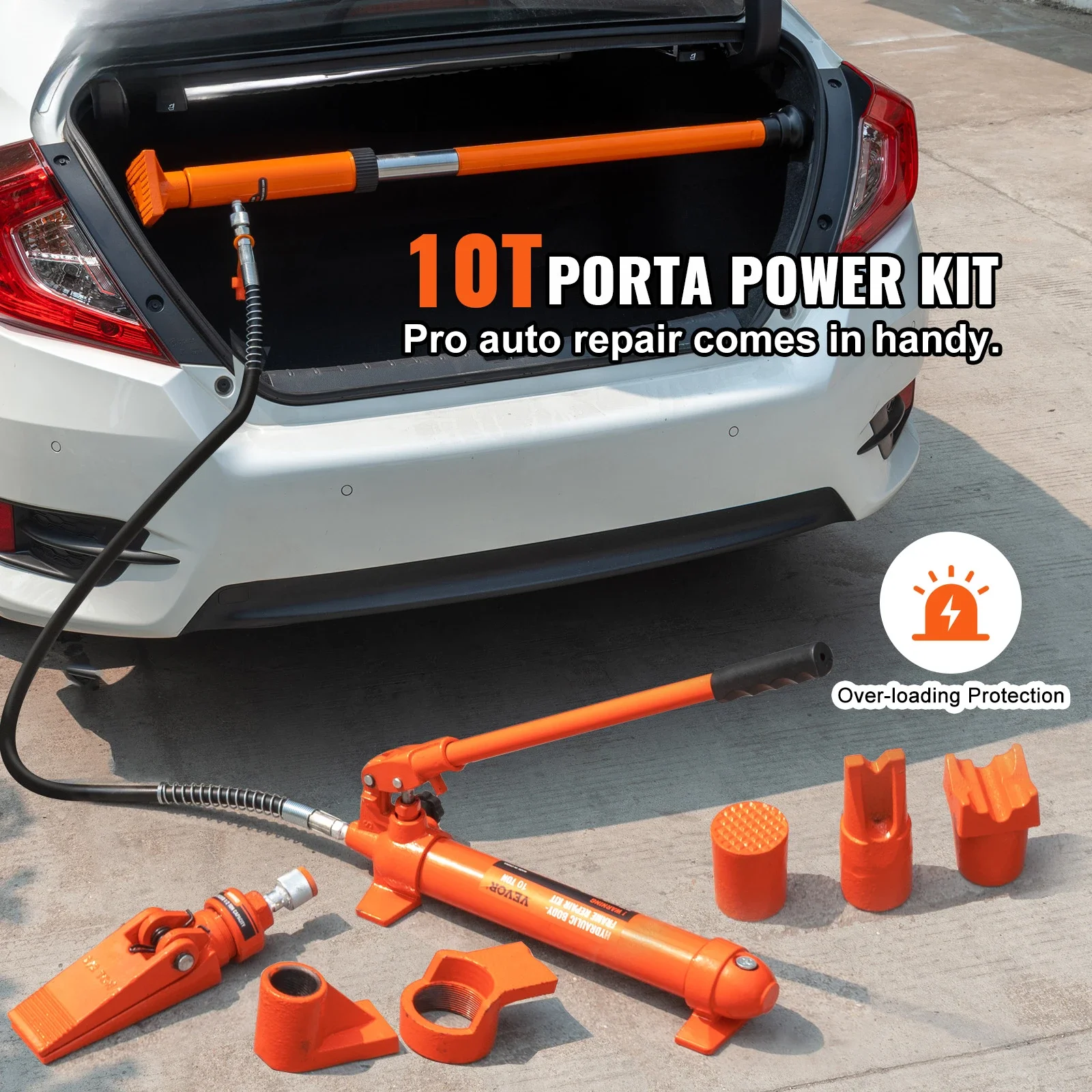 

-4/10/12/20 тонн силовой домкрат гидравлического цилиндра, набор инструментов для ремонта рамы корпуса, подъемный домкрат для автомобильных грузовиков, тяжелое оборудование