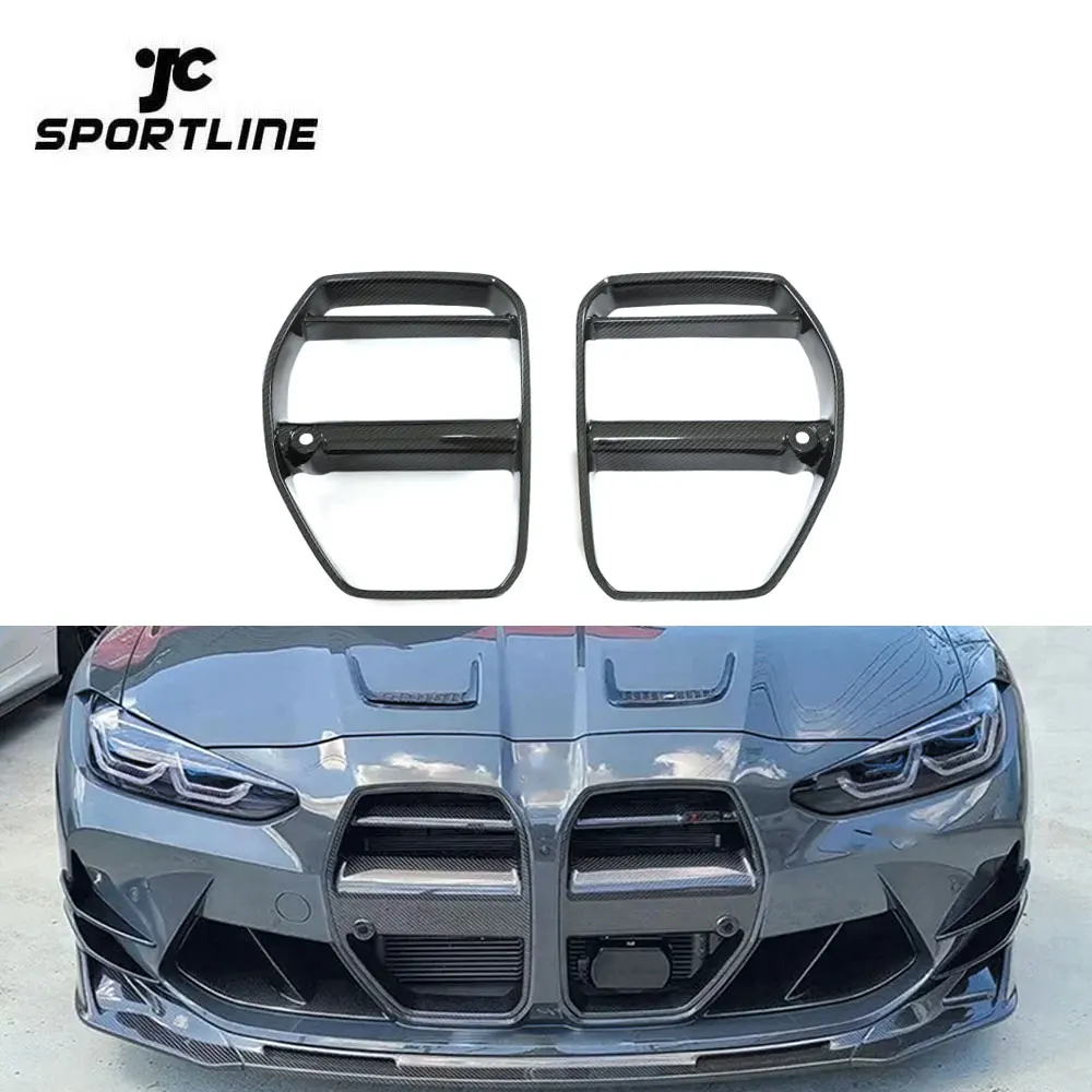 Prepreg Carbon G82 M4 GT Style Car Grill For BMW G80 M3 G8x M4 Competition Sport 2020-2022
