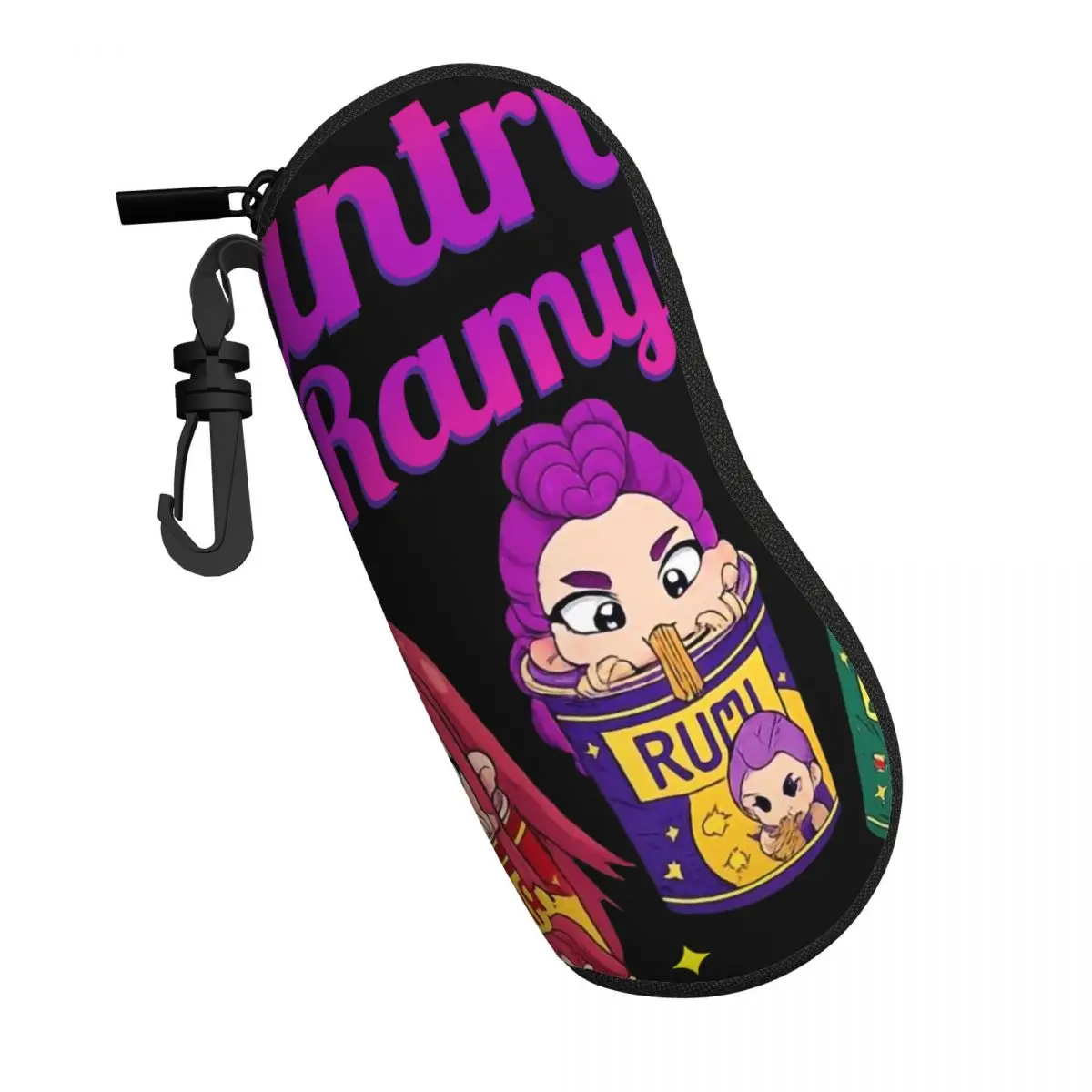 مخصص Kpop شيطان الصيادين هنتركس رومي ميرا زوي راميون نظارات حافظة كول شل النظارات صندوق النظارات الشمسية #2