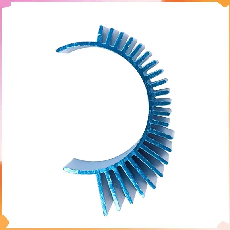 B94A 5X piezas de repuesto de coche teledirigido 540 550 radiador de Motor para Wltoys 12428 12423 A959-B A969-B A979-B A929-B azul
