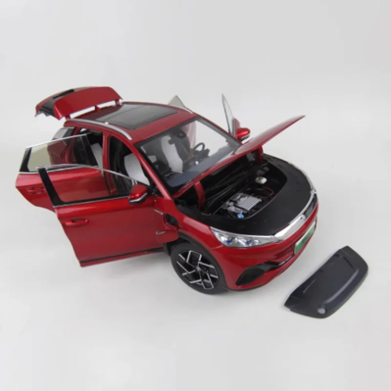 Original BYD 1:18 Scale Qin/Han/Tang/Song/Yuan New EV Alloy Car Model Ornament Souvenir Display Collection Hobby Gift
