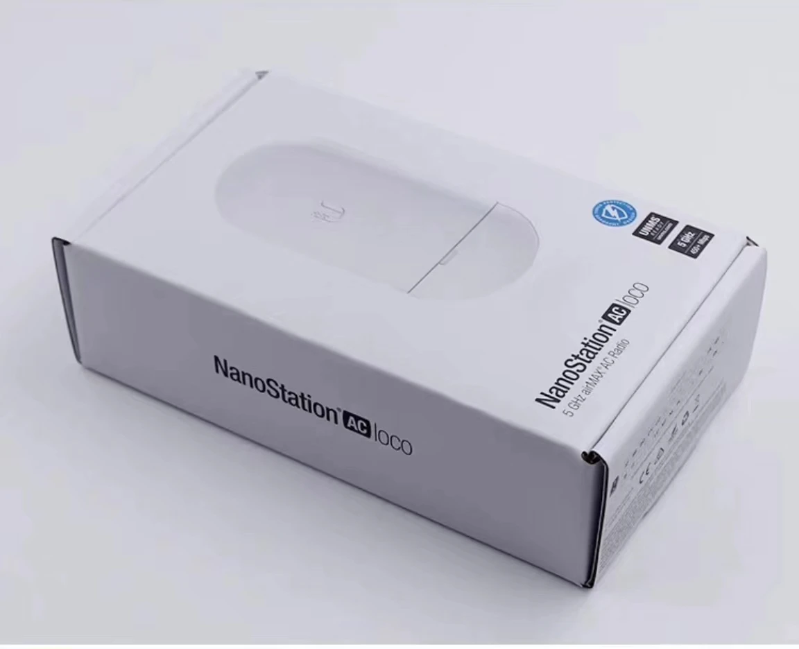 

Ubiquiti NanoStation Loco5AC NS-5ACL UISP airMAX NanoStation 5AC Loco WiFi Bridge PtMP station (CPE)