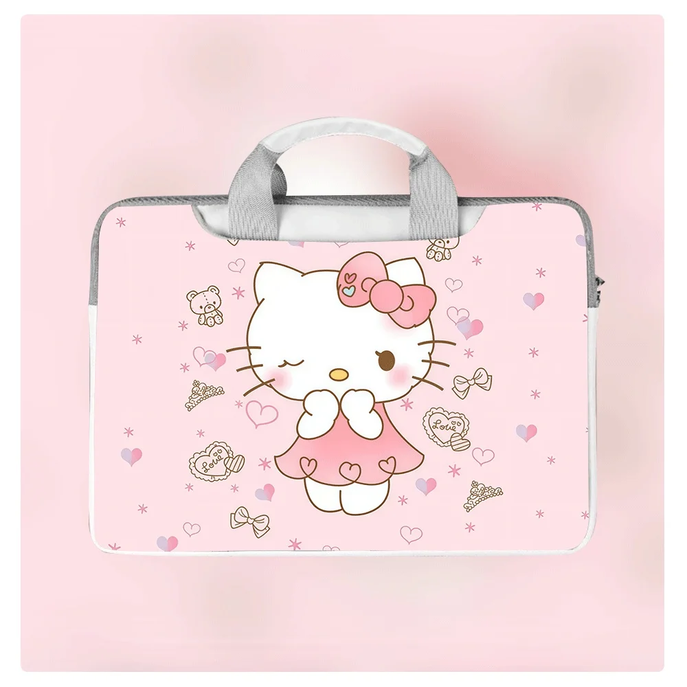 

Hello Kitty Anime Laptop Bag 13 14 14.6 16 Inch Waterproof PU Protective Case Shockproof Case for Apple MacBook Dell Laptop Case
