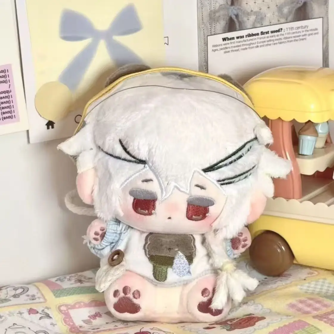 

10 см игра Cookie Kingdom Saint Lily Cookie плюшевая кукла брелок для ключей косплей плюшевая кукла тело мягкие игрушки подарок на день рождения