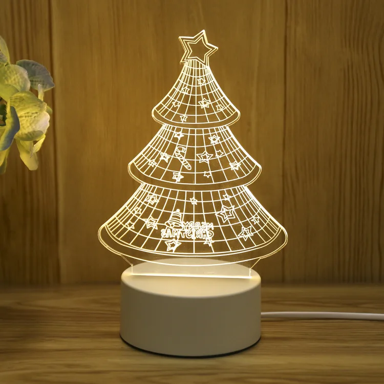 

Оптовая продажа, подарок 3D, ночник, креативная атмосфера, ночник, подарок на день рождения, акриловая прикроватная Настольная лампа с логотипом