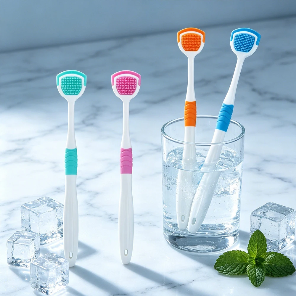 50pcs-reusable-oral-cleaning-two-sided-silicone-tongue-coating-cleaning-brush-plastic-tongue-cleaner-scraper