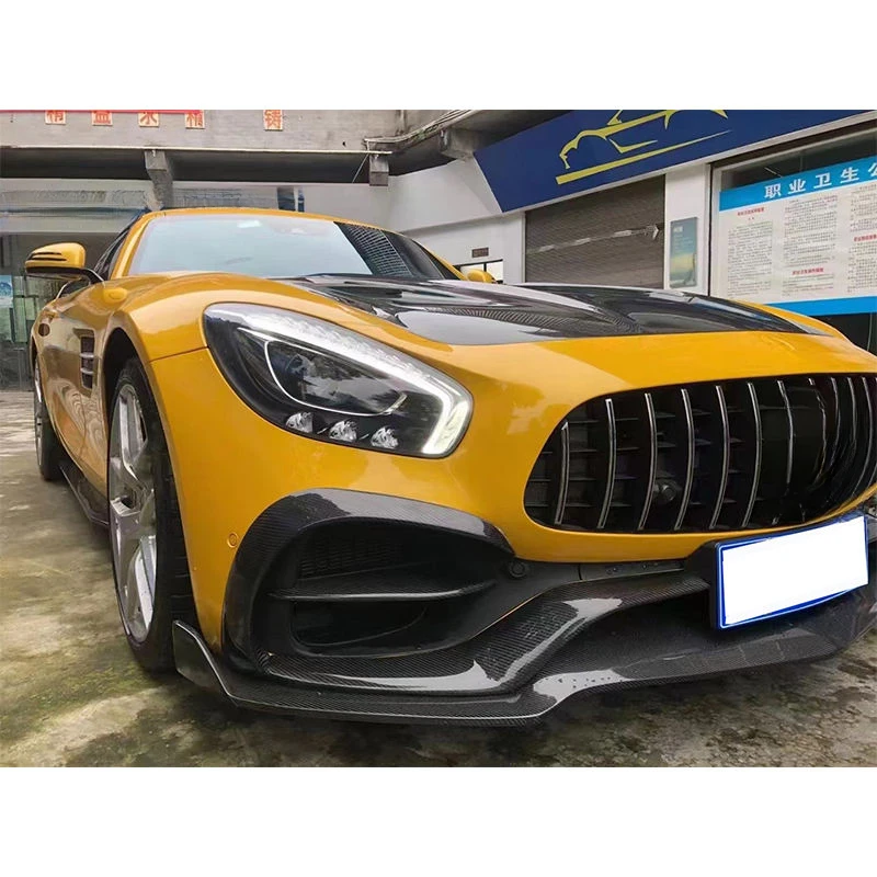 High Quality FD Style Carbon Fiber Body Kit Fit For Two Door GT Front Lip Side Skirt Spoiler Exterior Modification Parts
