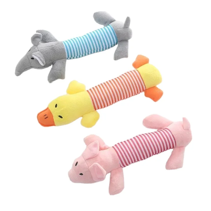 

Lovely Animal Puppy Toys Best Dog Chew Plush Toy With Squeaker