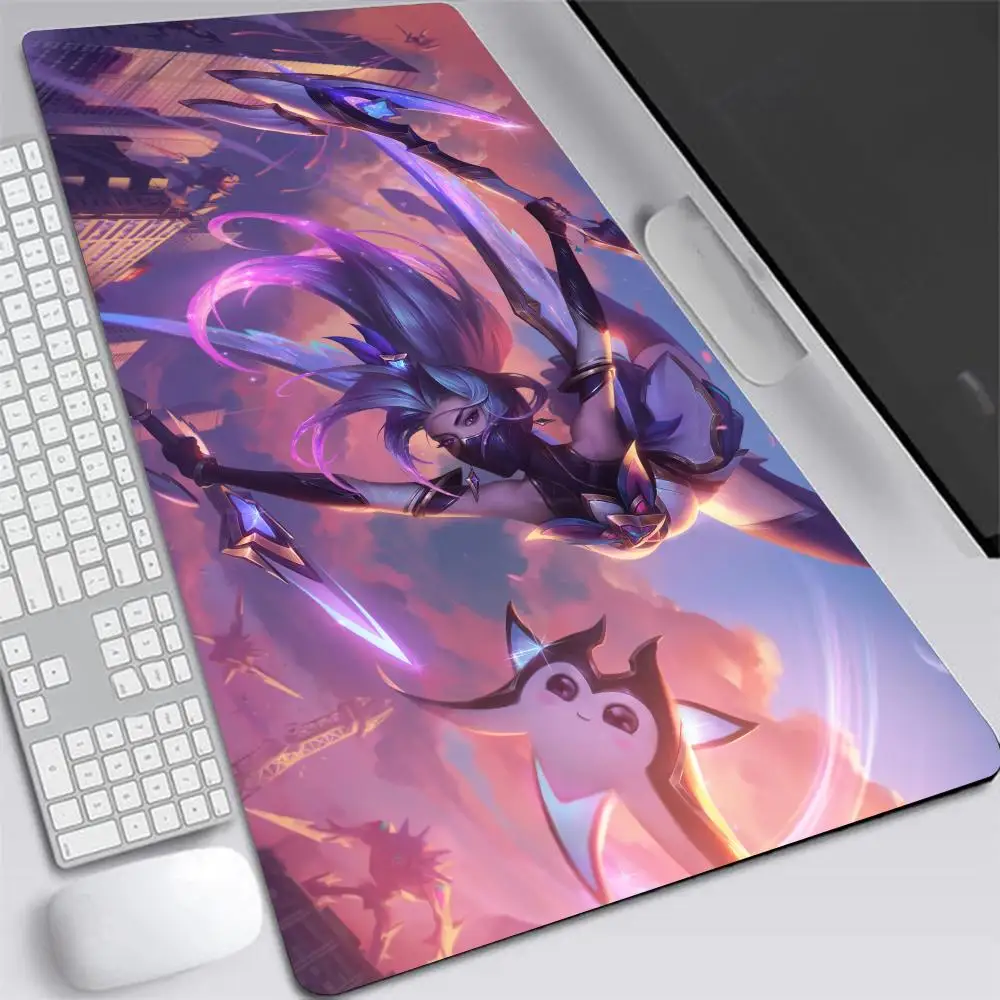 

A-Akali Mouse Pad XXL 800x400mm Gaming desk decor MousePad Large Mouse pad Gamer Mause Carpet PC Desk Mat ke