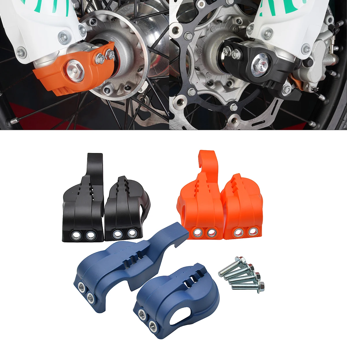 Lower Fork Leg Shoe Guard Protector For KTM Husqvarna EXC EXCF SX SXF XC XCF FE FX TE TX 125 150 250 300 350 450 501 2016-2024