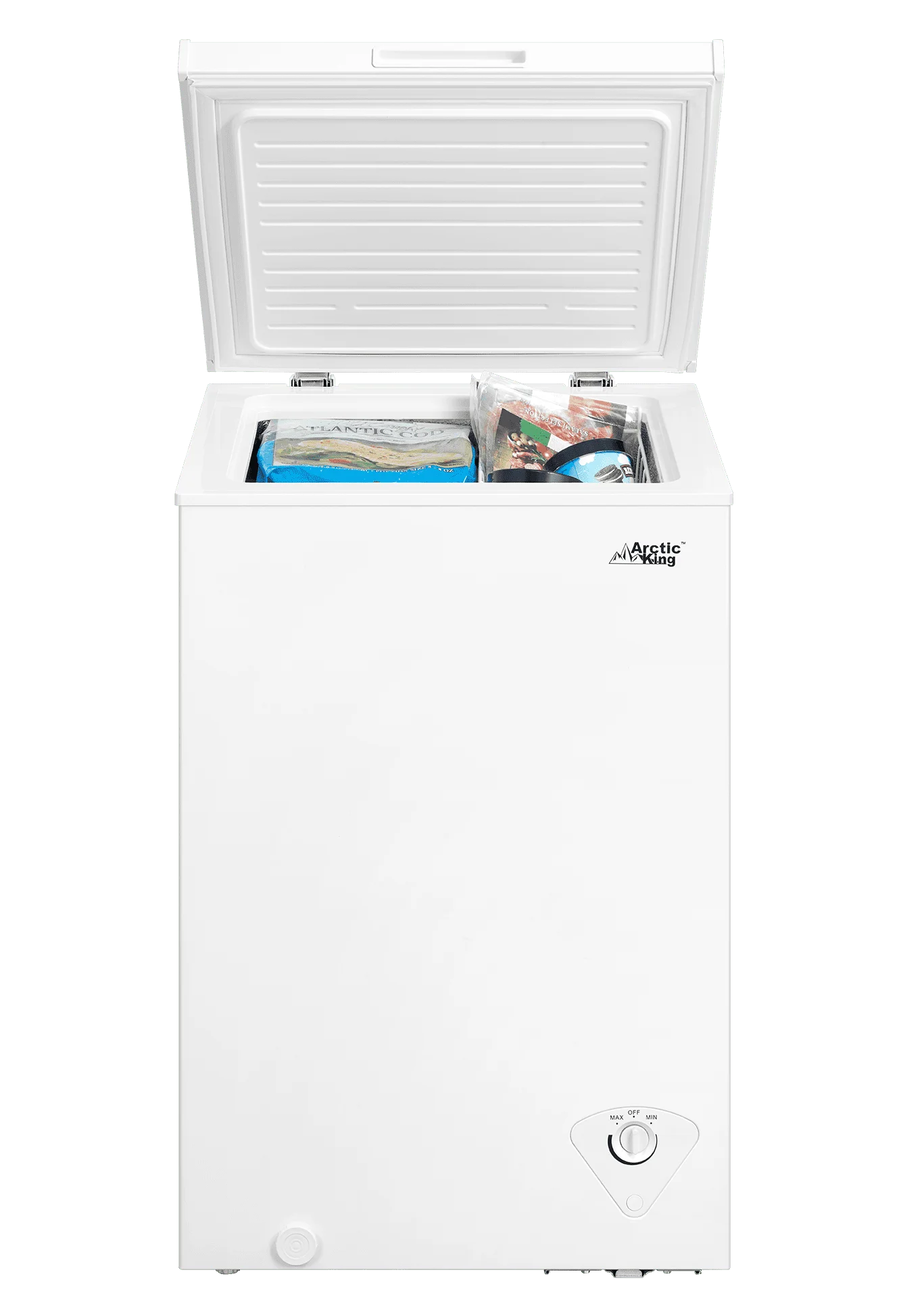 2024 baru 3.5 Cu ft lemari Freezer, putih,,