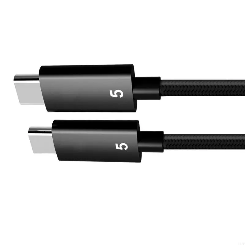 E1PF 16K 60Hz PD240W Stromkabel 80Gbit / s USB4 Koaxial geflochten