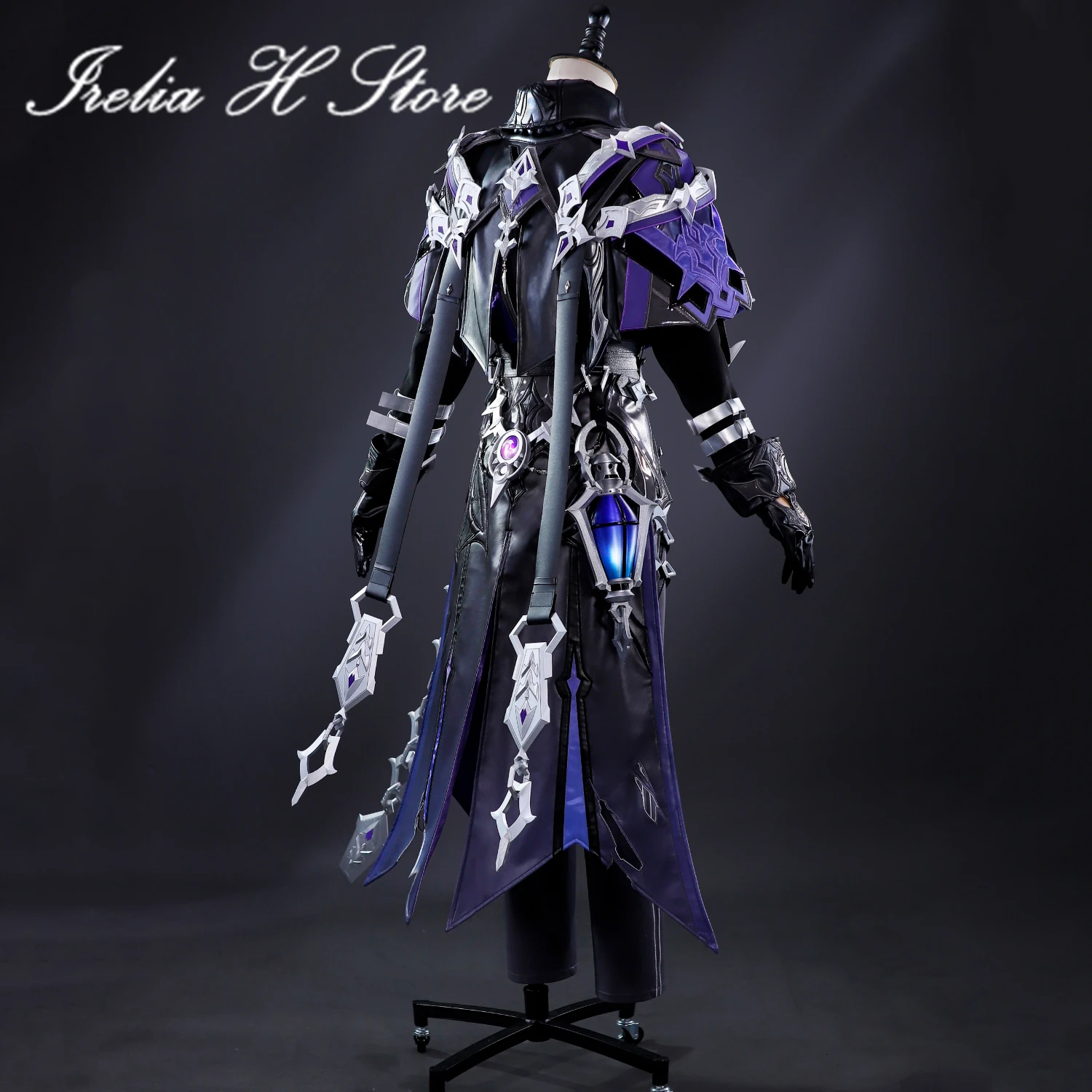Irelia H Genshin Impact Kyryll Chudomirovich Flins Cosplay Kostüm für Frauen Spiel Halloween-Kostüme
