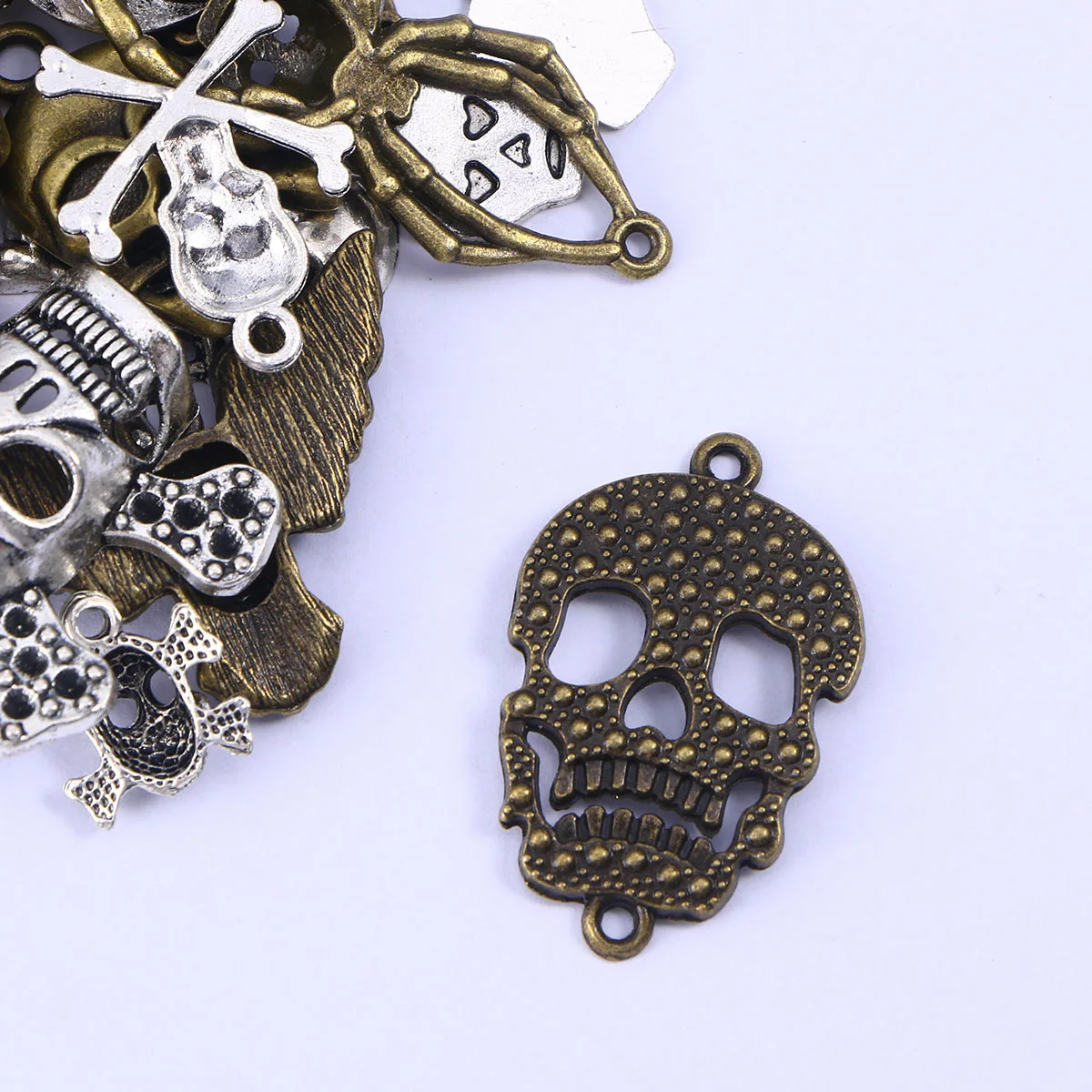 

100 G Pendant Accessories Charm DIY Charms Skull Jewelry Making Pendants