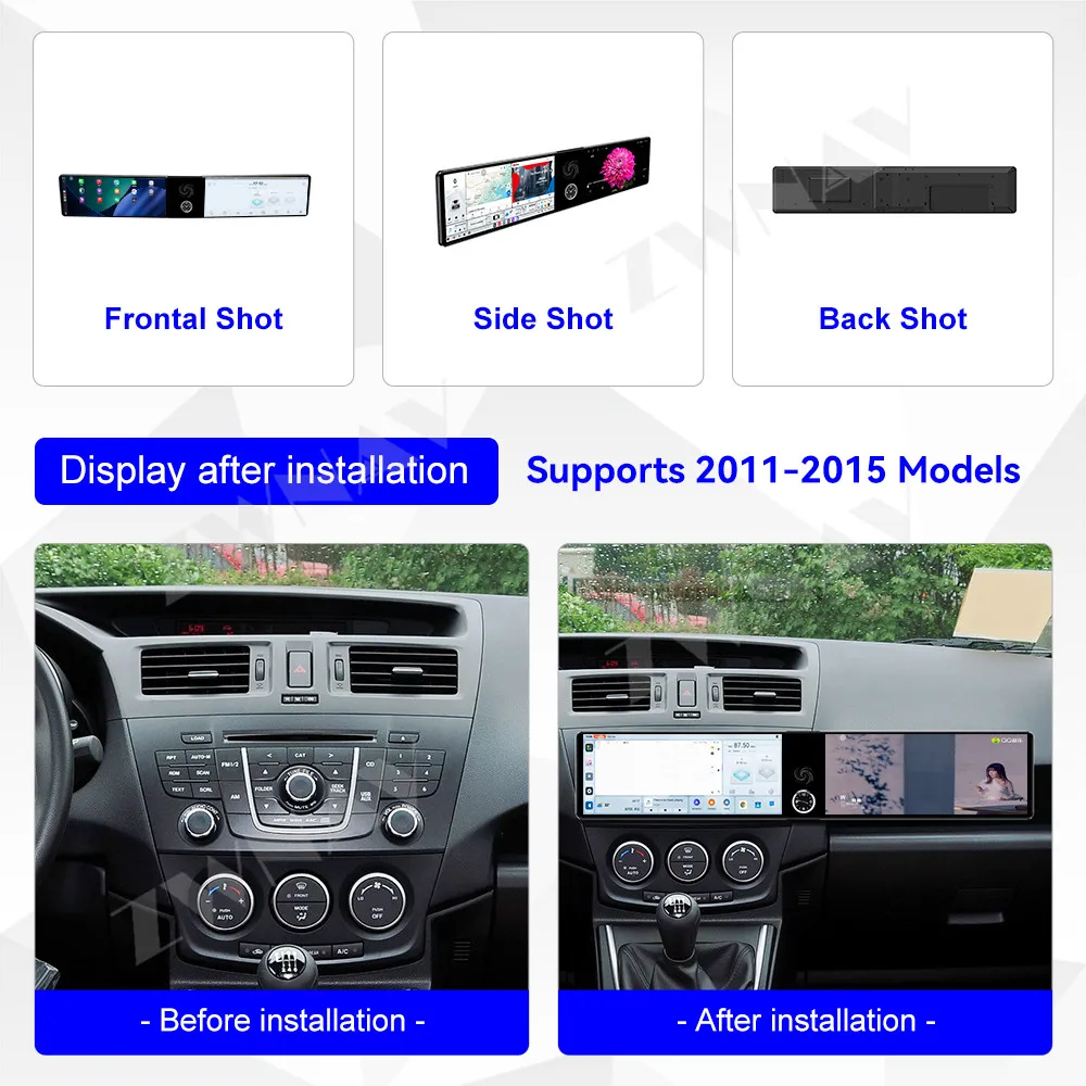 For Mazda 5 2011-2015 Android 13 12.3